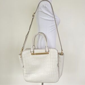Marc by Marc Jacobs Ivory Large Tote Bag w 100% Cow Leather